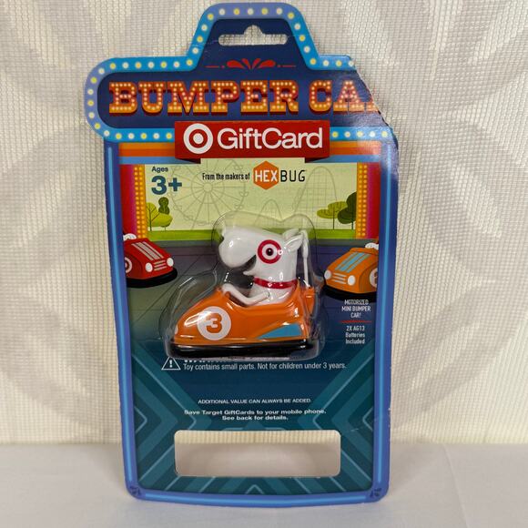 5 for $25| Target Hexbug Bullseye Dog Orange #3 Bumper Car - Picture 3 of 7